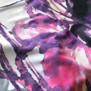 Water colored a line skirt